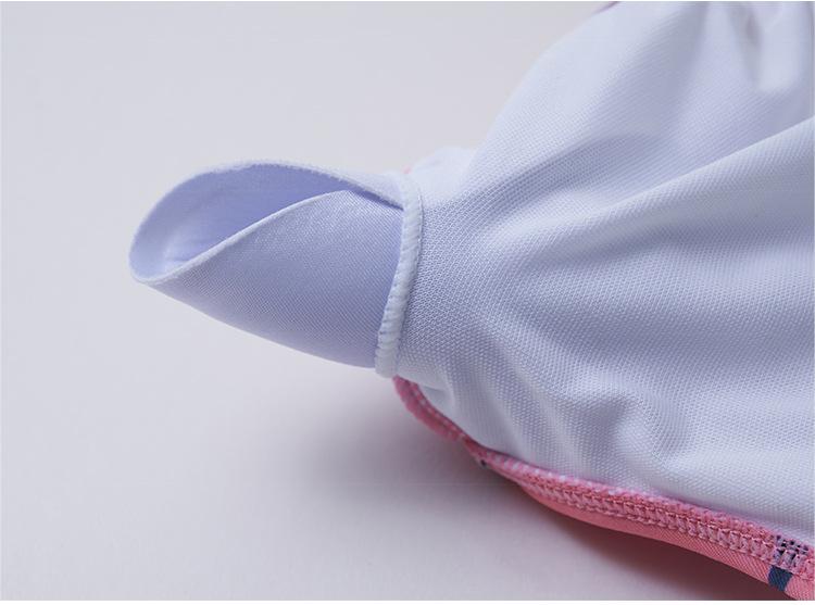 Traje de baño sexy de cintura alta con estampado dividido para mujer