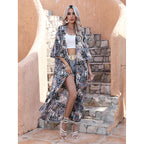 Cárdigan de verano nuevo para mujer, abrigo fino y holgado, camisa con protección solar, blusa de tendencia