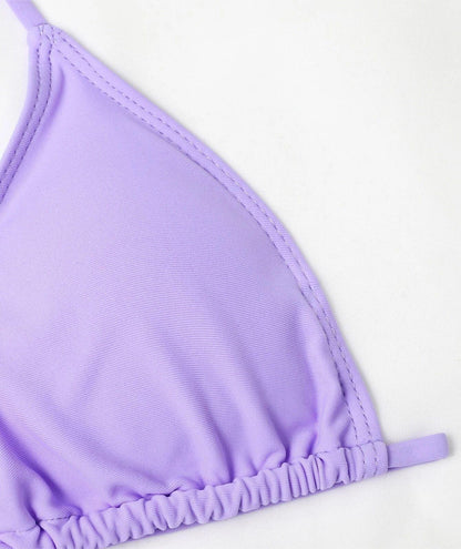 Traje de baño de cuatro piezas sexy de malla estampada dividida de manga larga traje de baño de figura de perfil alto