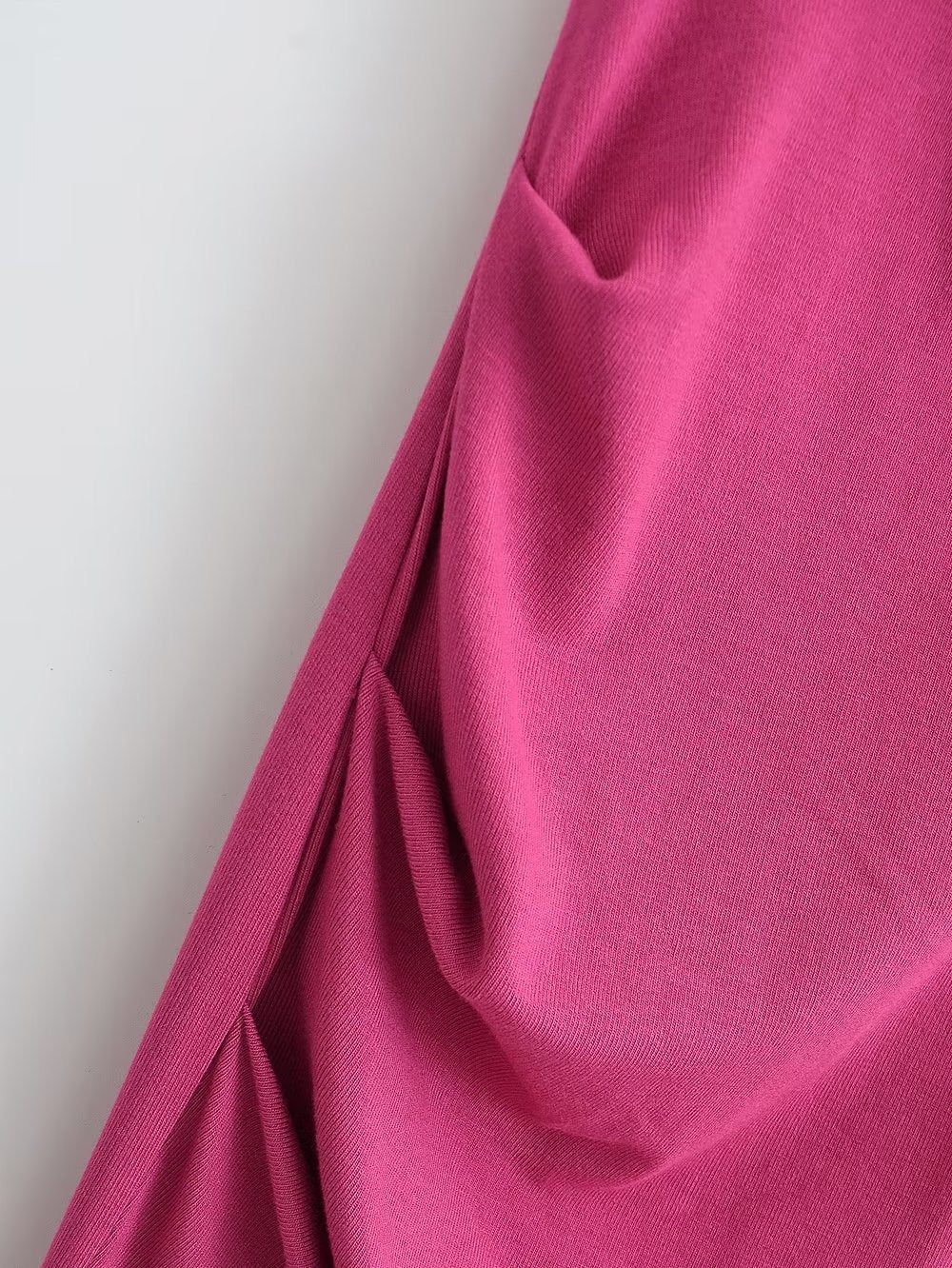 Sexy Sexy Pleated Boning Corset Strap Dress Summer Waisted Slim Fit Package Hip Dress Pearmain