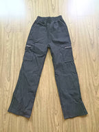 Pantalons tendance pour femmes, pantalons cargo tendance, pantalons à poches et fermetures éclair, pantalons amples de style urbain à jambes droites, pantalons de ville