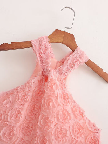 Sexy Halter Sexy Dress Summer Graceful Fashionable Dress
