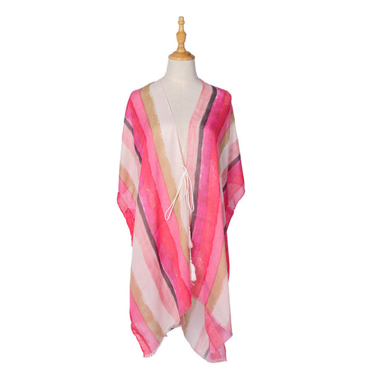 Blusa combinable con estampado floral de verano