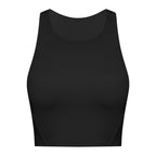 Spring Summer Pull High round Tie Chest Pad Yoga Vest Nude Feel Tight High Elastic Sports Fitness Top Women Tichin