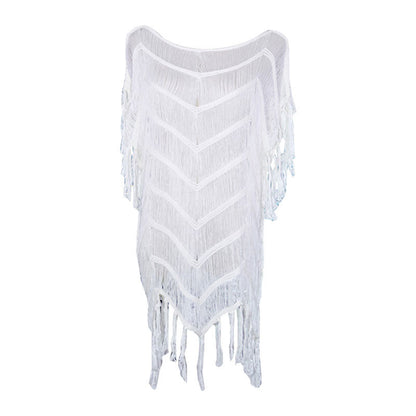 Crochet Knitted Strip Beach Cover-Up Bikini Cover-Up Swimwear Cover-Up Crochet hook