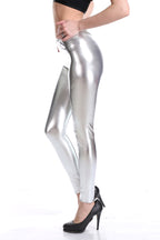 Leggings en cuir brillant, tenues de scène sexy pour boîtes de nuit, vêtements de spectacle, source du fabricant de leggings
