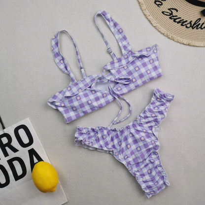 Purple plaid
