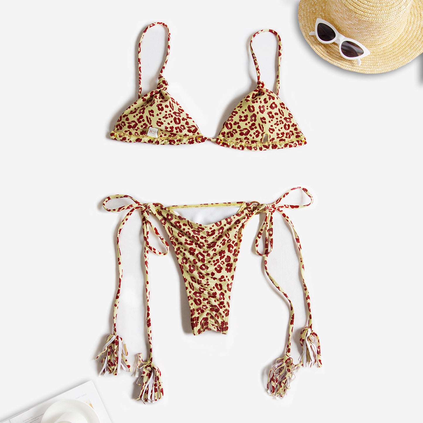 Bikini Sexy Bikini Traje de Baño Sexy Cuerda Traje de Baño de Piscina
