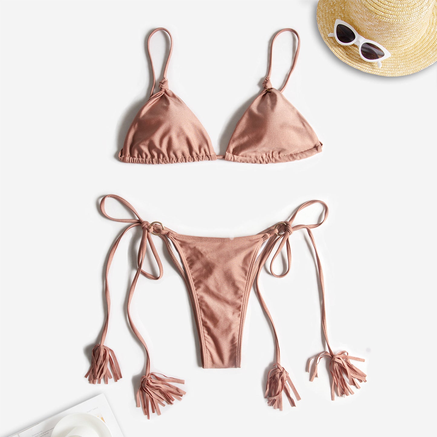 Bikini Sexy Bikini Traje de Baño Sexy Cuerda Traje de Baño de Piscina