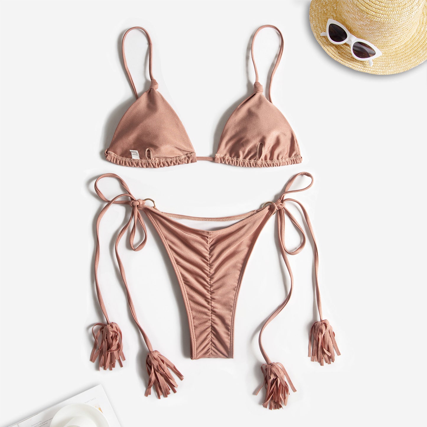 Bikini Sexy Bikini Traje de Baño Sexy Cuerda Traje de Baño de Piscina