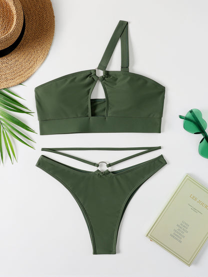 blackish green