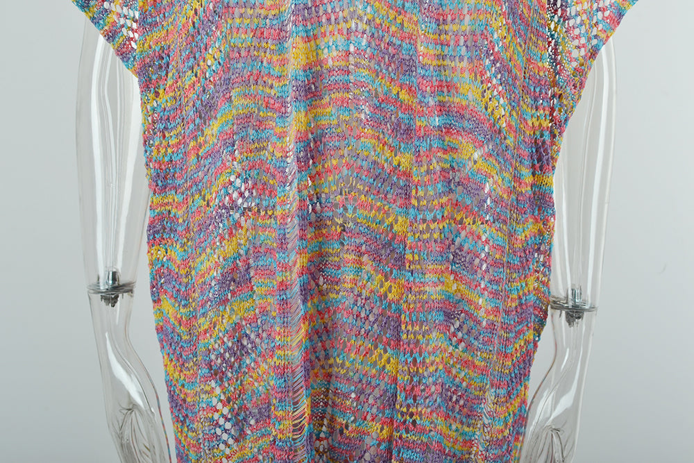 Women Summer Women Beach Sweaters Loose Beach Cover Up Vacation Clothes