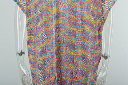 Women Summer Women Beach Sweaters Loose Beach Cover Up Vacation Clothes