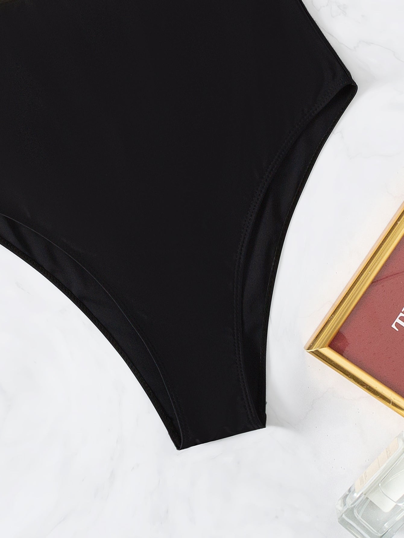 Traje de baño de una pieza para mujer con incrustaciones de diamantes y soporte de acero, traje de baño push up