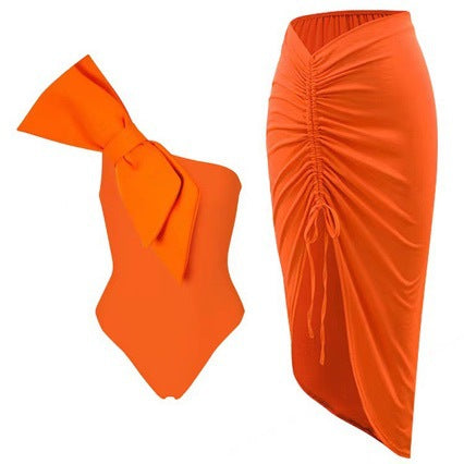 Orange Two-Piece Suit