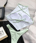 Bellyband Bikini Split Small Sunken Stripe Swimsuit Swimsuit
