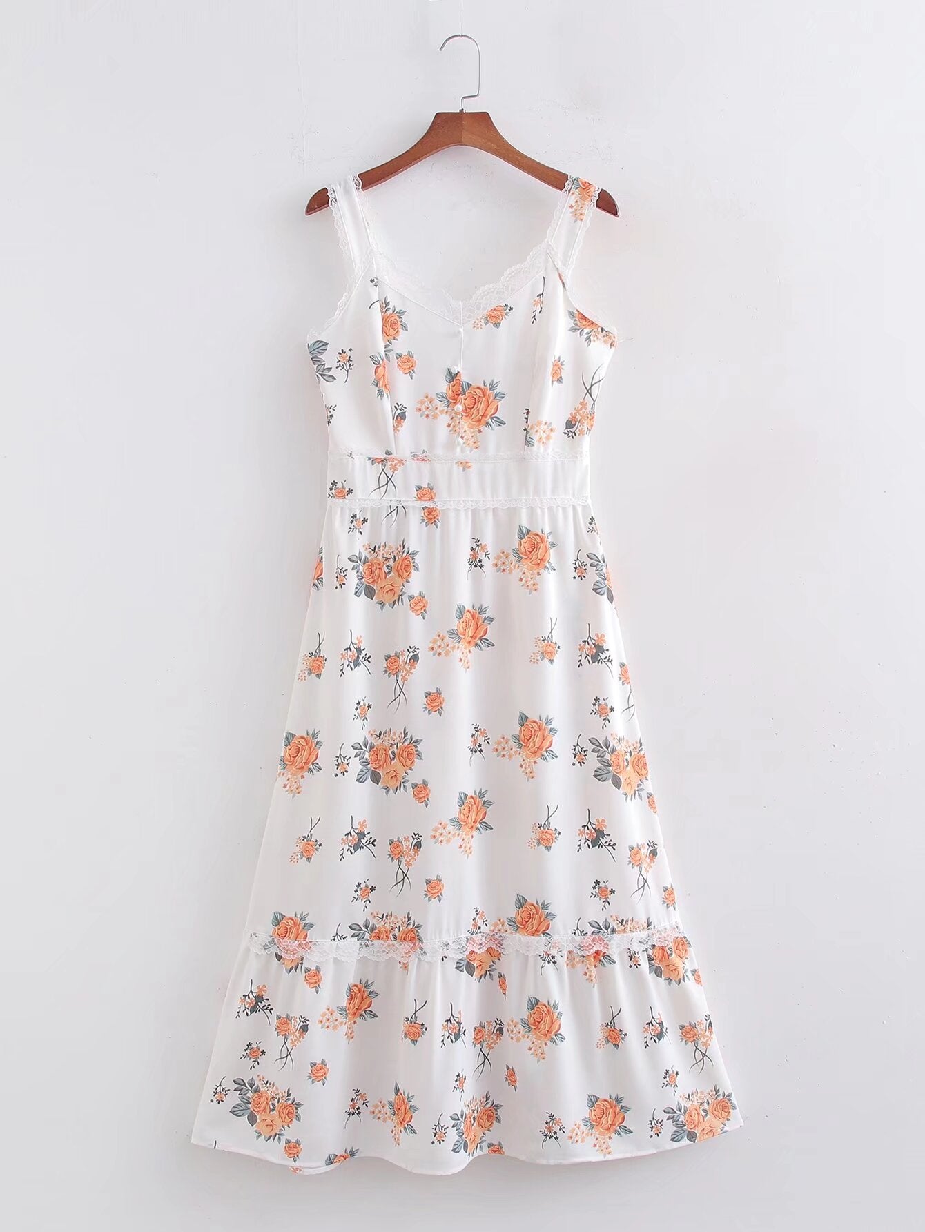 Orange Printed
