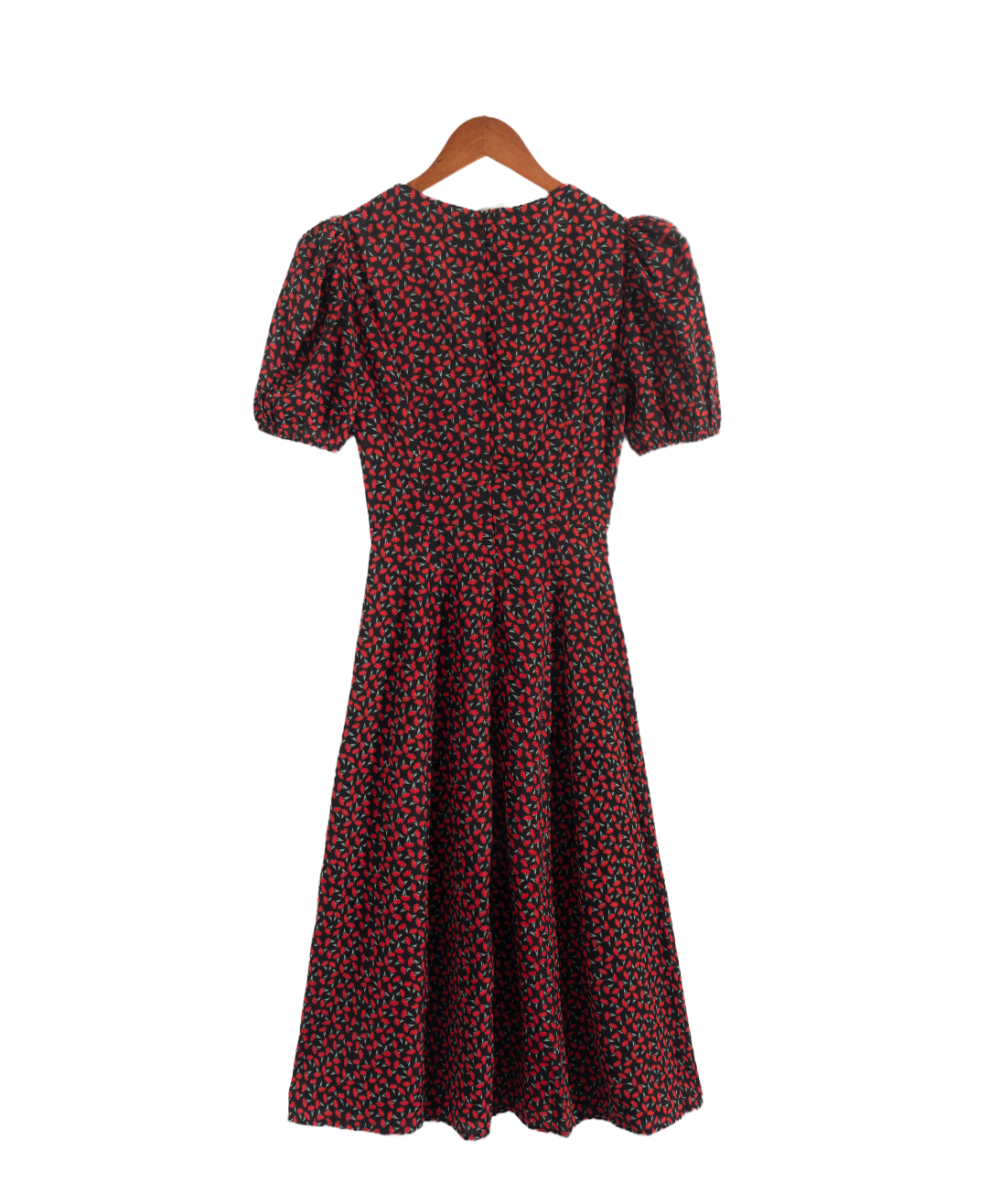 Street Short Sleeve Polka Dot Print High Waist Dress Women Sexy Floral Wrapped Chest Casual Split Dress PullWind