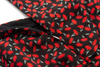 Street Short Sleeve Polka Dot Print High Waist Dress Women Sexy Floral Wrapped Chest Casual Split Dress PullWind