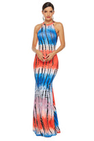 Blue and Red Printing