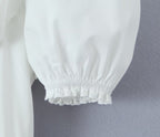 Spring Women Clothing Back Strap Waist Shaping Dress Short ZDShop
