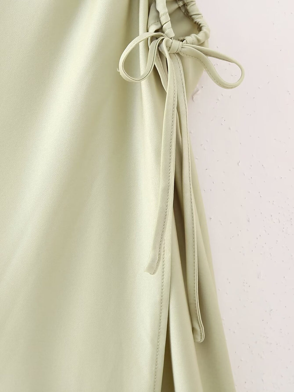Winter Women Clothing Slim Hollow Out Cutout Swing Collar Slit Dress CHEN