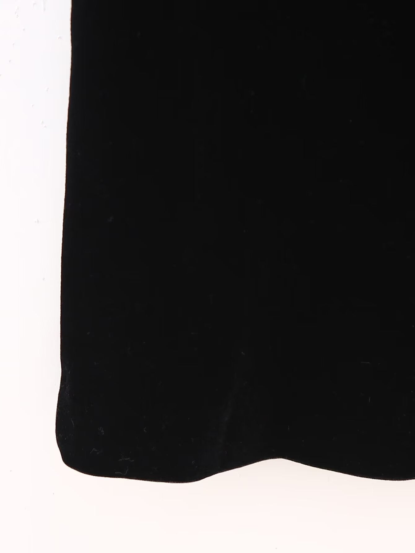 Spring Sexy Short Sleeve Velvet Belt Padded Shoulder Sheath Dress CHEN
