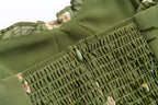 Summer French Minority Printed Lace up Cami Dress Beach Vacation Sexy Mid Length to PullWind