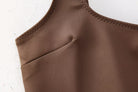 Winter Women Clothing Silk Satin Texture Underwear Dress Shell