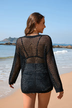 Summer Women Round Neck Five Pointed Star Sexy Cutout Pullover Women Knitwear SERENDIPITY