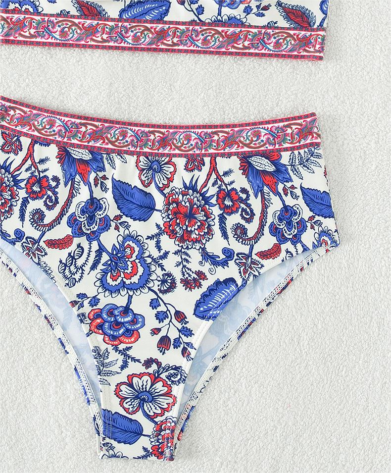 Women Swimsuit Sexy Bikini High Waist Push Up Bikini Swimming Suit
