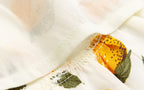 Summer Slim V Neck Fruit Printed Shoulder Tied Spaghetti Strap Dress Short Dress PullWind
