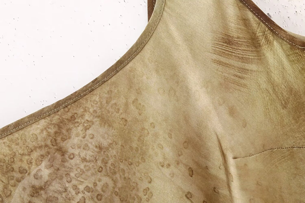 Vestido ajustado de primavera para mujer, sexy y adelgazante, con tirantes finos.