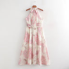 Summer Floral Holiday Dress Women Sexy Dress FRIDAY