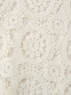 Spring Women Clothing Lace Embroidery Slim Fit Maxi Dress Women CHEN