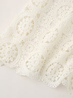 Spring Women Clothing Lace Embroidery Slim Fit Maxi Dress Women CHEN