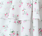White Floral Strap Dress for Women Summer Sexy Sexy Pure Waist Tight Figure Flattering Puffy Dress ZDShop
