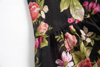 Spring Holiday Casual Strap Lace Large Floral Printed Maxi Dress PullWind