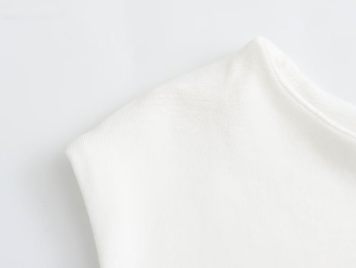Mono de algodón con cuello barco y mangas sencillas para mujer de primavera