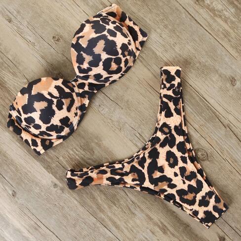 Brown Leopard Print