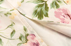 Summer French Vintage Floral Printed High Waist Sexy Side Split Hem Sling Dress PullWind