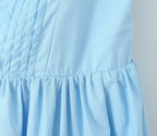 Spring Hollow Out Cutout out Strap Waist Slimming Sling Dress Aiostar