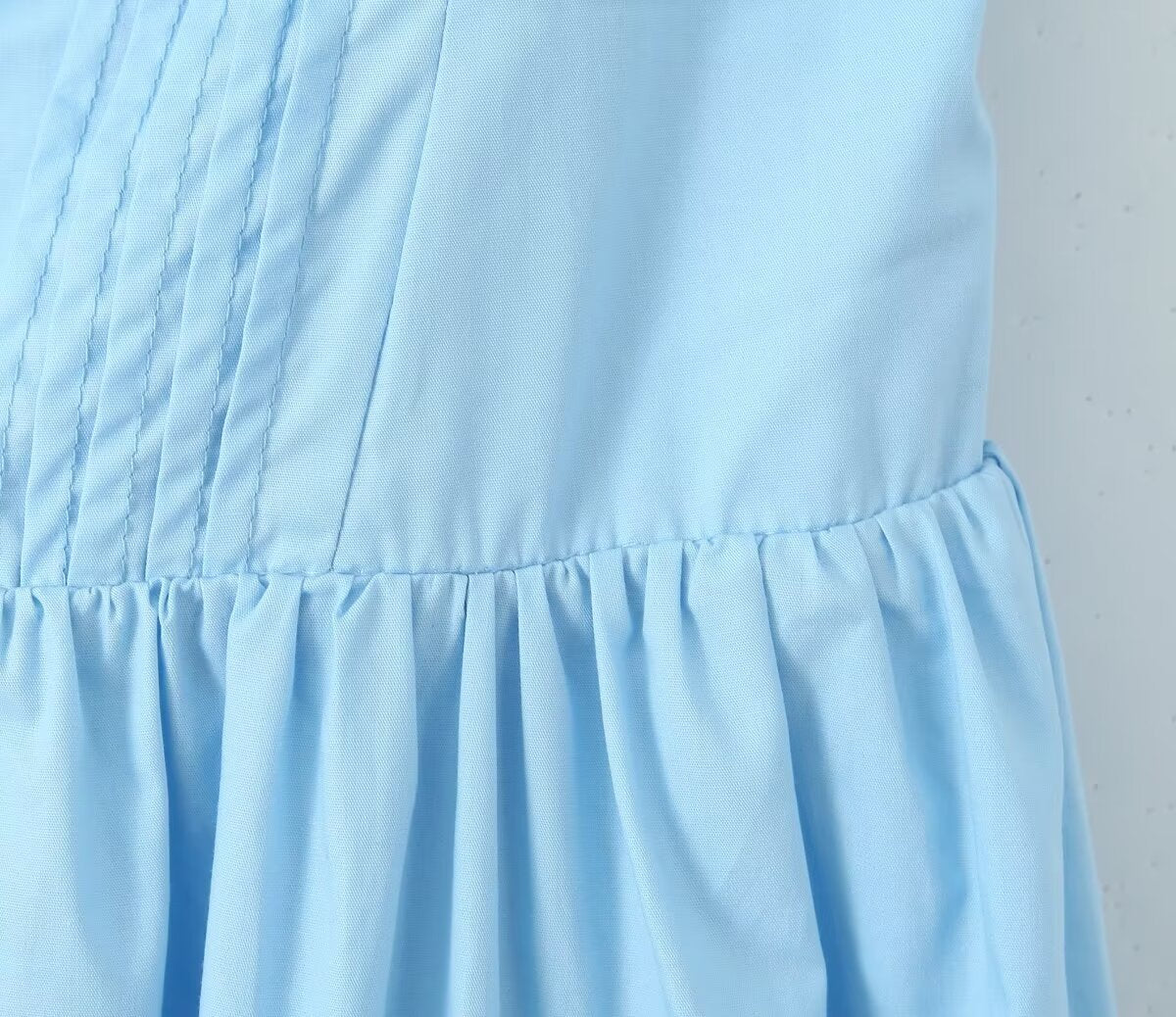 Spring Hollow Out Cutout out Strap Waist Slimming Sling Dress Aiostar