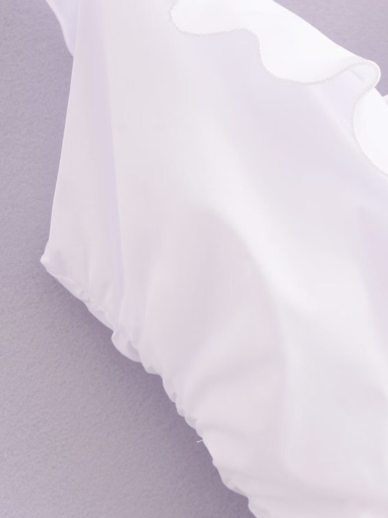 Summer Women Street Elegant Ruffle Dress TRAF