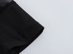 Summer Women Clothing Elegant Slightly Mature Black Panel Long Sleeve Dress SenDa