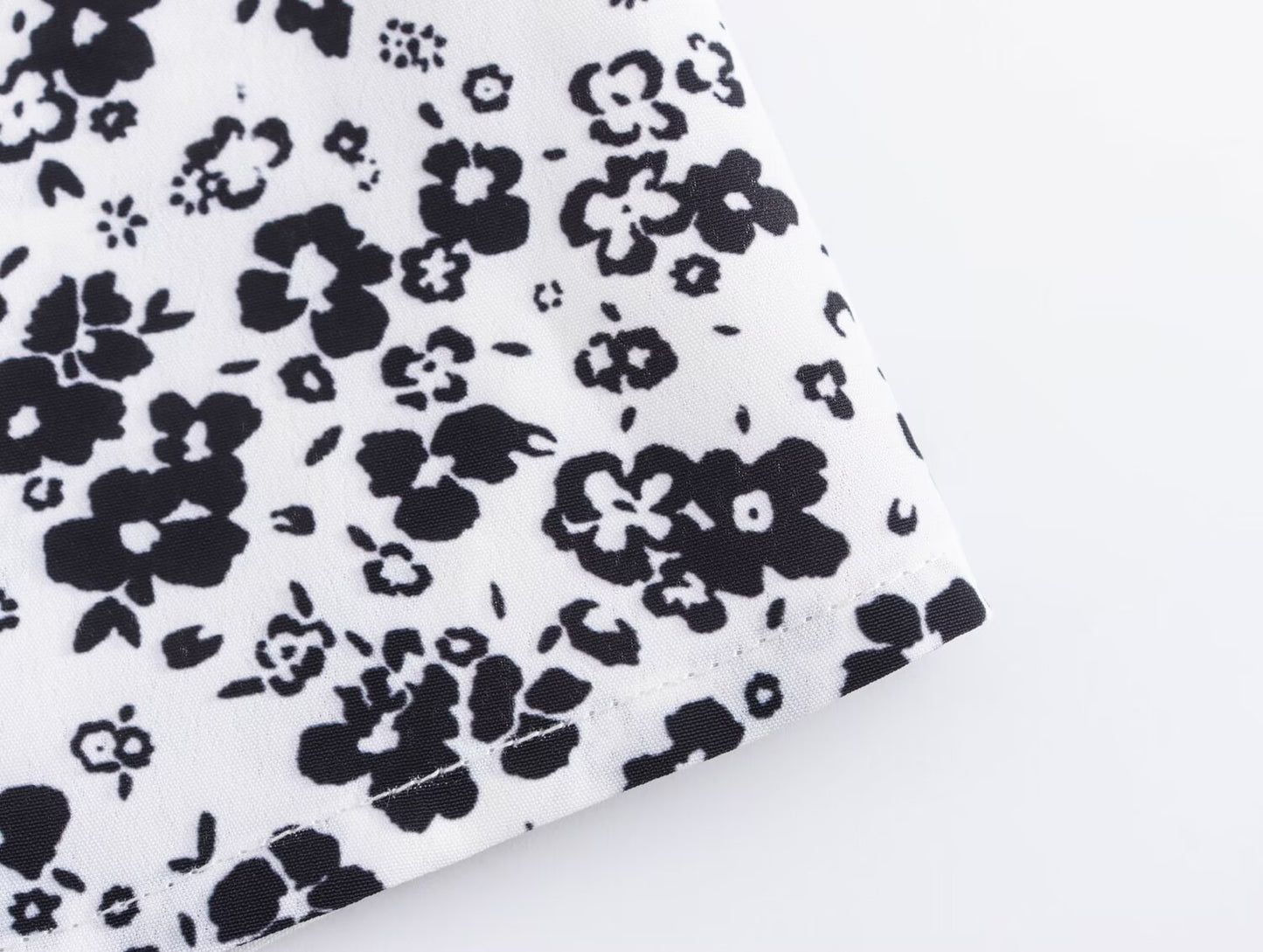 Summer Women Clothing Elegant Slightly Mature Floral Printing Shoulder Girdle Dress SenDa