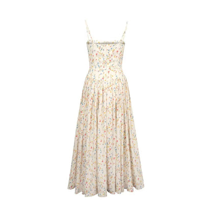 Sexy Cutout Puffy Sling Dress Women Summer French Vacation Dress PullWind
