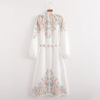Summer Women Clothing Casual Belt Decorative Lace Stitching Positioning Printing Dress FRIDAY