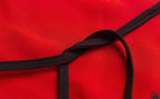 Summer Red V neck Sling Dress Women Summer Waist Bag Hip Fishtail Maxi Dress PullWind