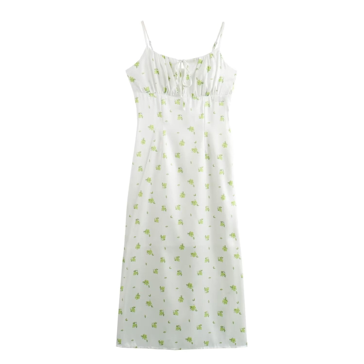 Summer Women Clothing Casual Simple Printing Slip Dress Wennie
